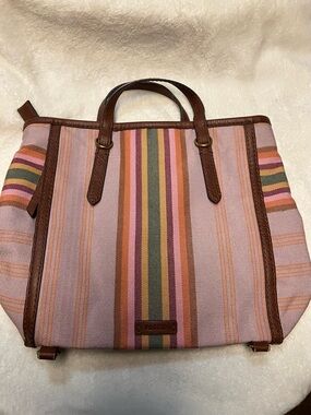 Fossil Striped Bag